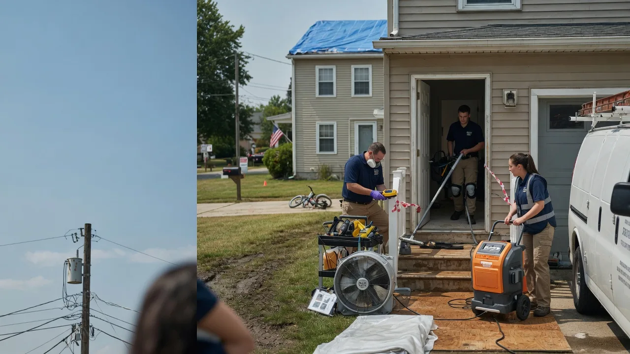 Water Damage Repair in Russellville, IN near me